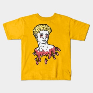 Slime David Statue Kids T-Shirt